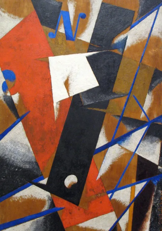 Lyubov Popova: Rаum-und-Kraft-Konstruktion, 1921