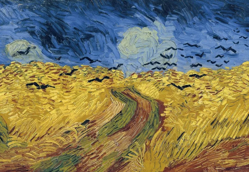 Van Gogh Vincent - Champ de Blé aux Corbeaux, 1890