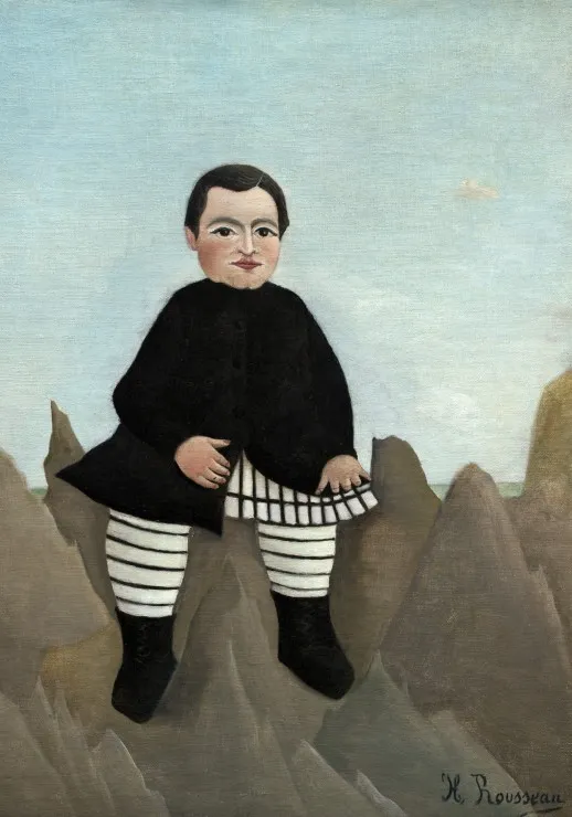Henri Rousseau : Boy on the Rocks, 1895/1897
