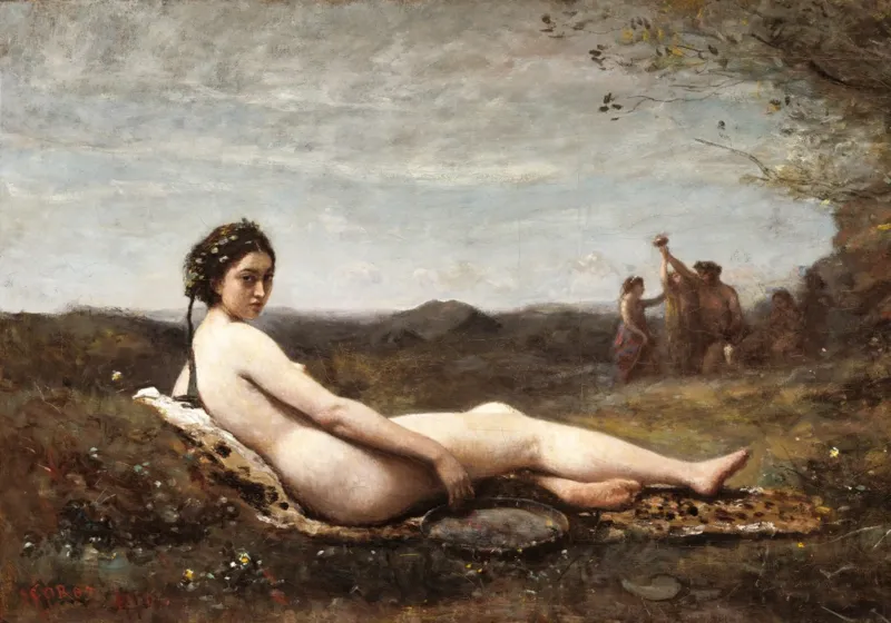 Jean-Baptiste-Camille Corot: Repose, 1860