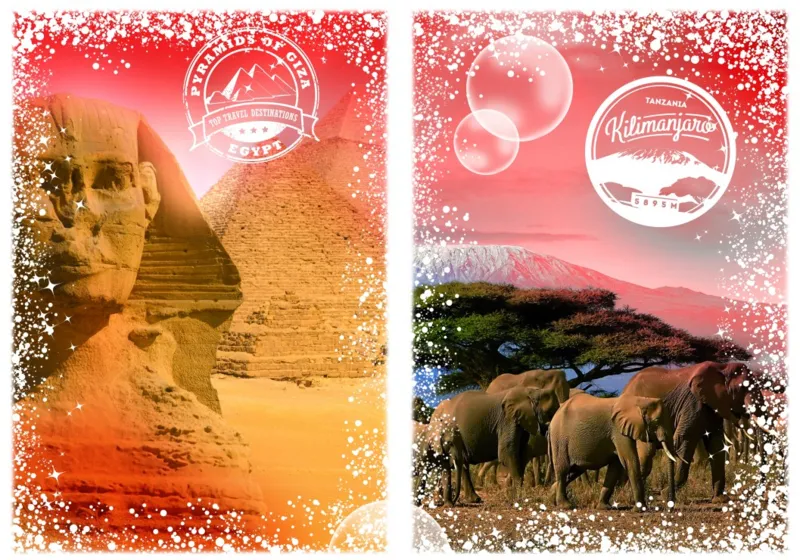 Travel around the World - Afrika, Ägypten und Kenia