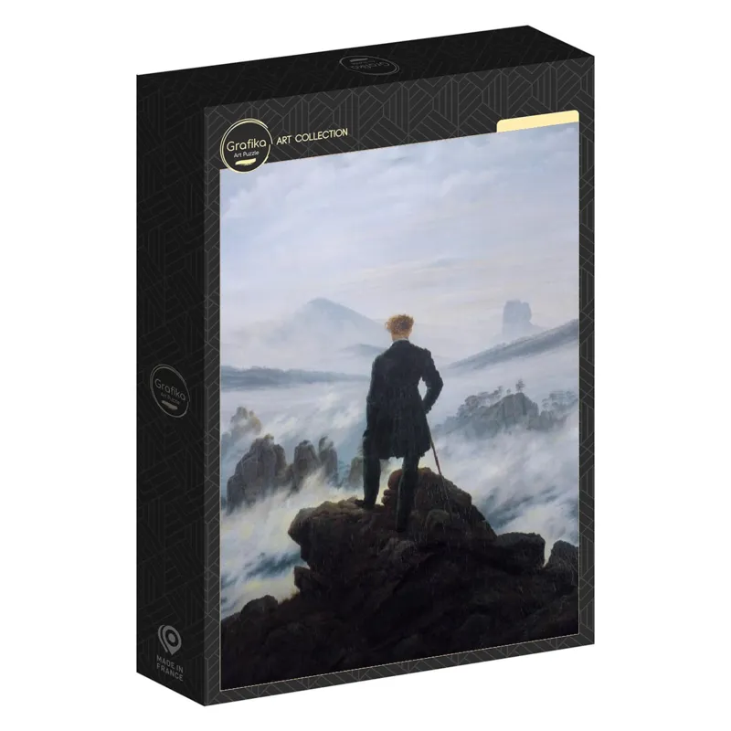 Caspar David Friedrich - Der Wanderer über dem Nebelmeer, 1818