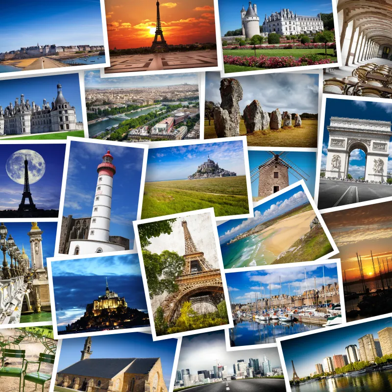 Reise Durch Frankreich