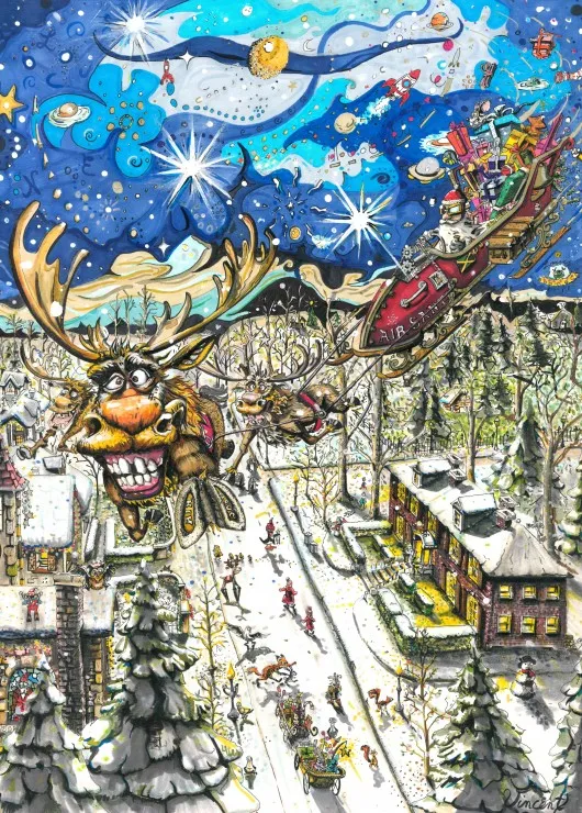 Die Tournee des Weihnachtsmanns