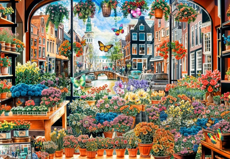Das blumige Geheimnis von Amsterdam