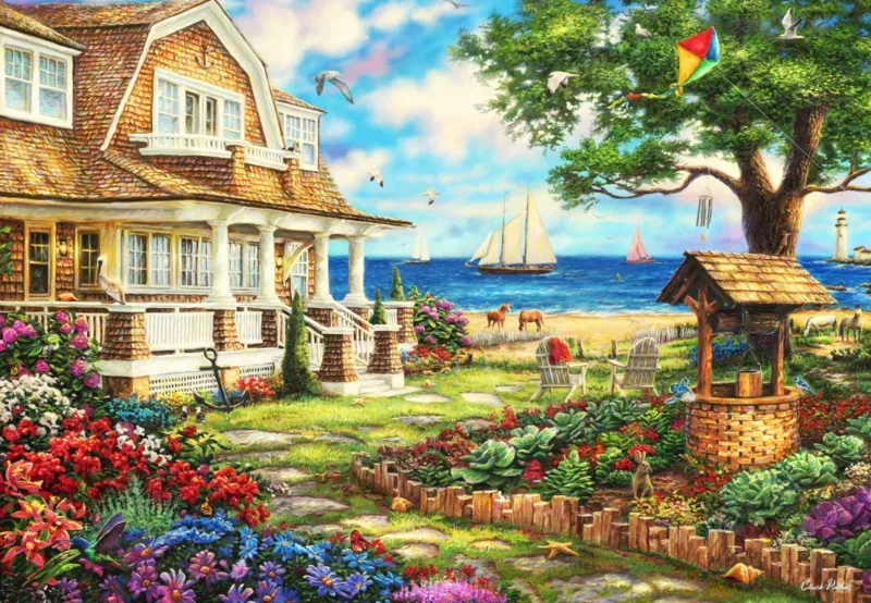 Meeresgarten-Ferienhaus