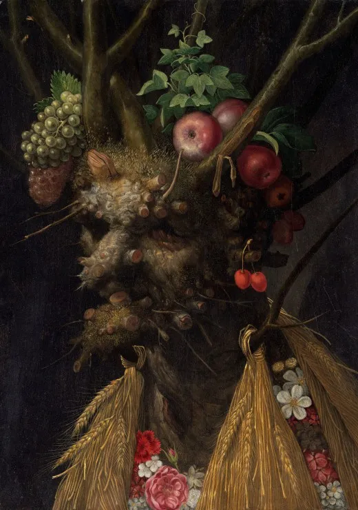 Arcimboldo Giuseppe: Four Seasons in One Head, 1590
