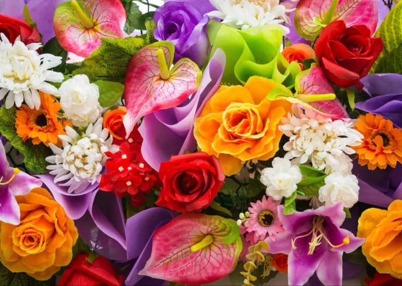 Kunstblumenstrauß