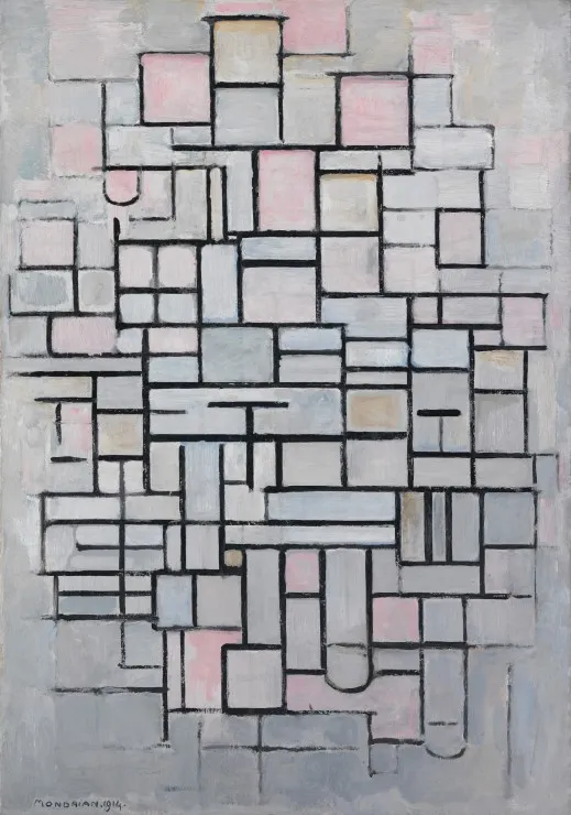 Piet Mondrian: Composition No.IV, 1914