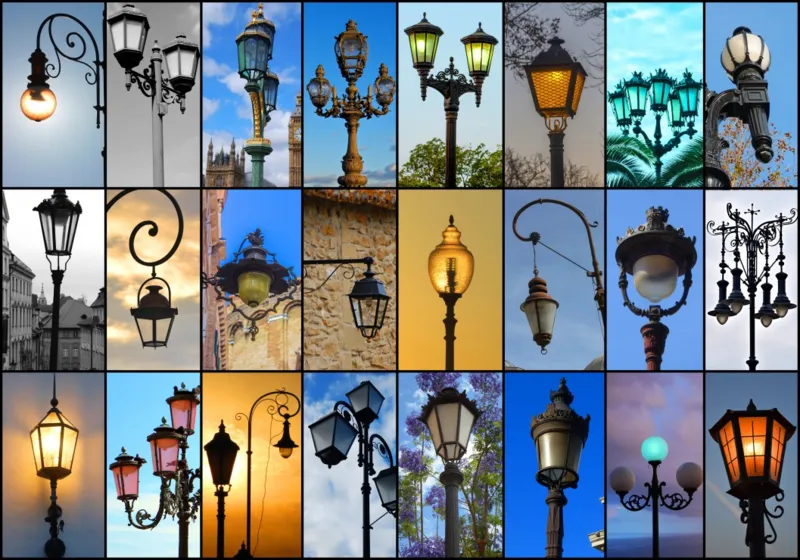 Collage - Lampen
