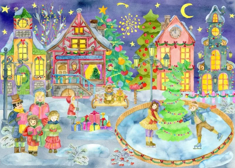Warten auf Weihnachten
