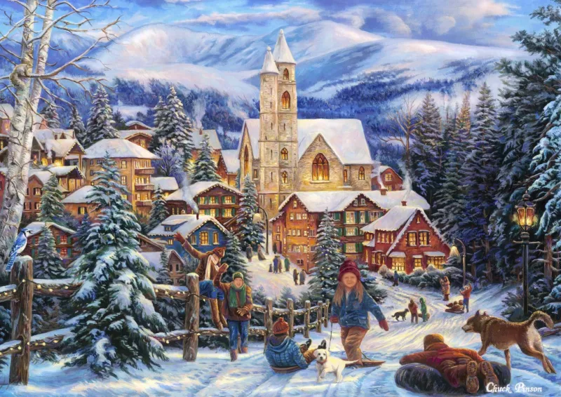 Chuck Pinson - Sledding To Town