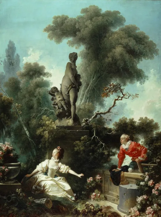 Jean-Honoré Fragonard: Les Progrès de l'Amour - Le rendez-vous, 1771-1773