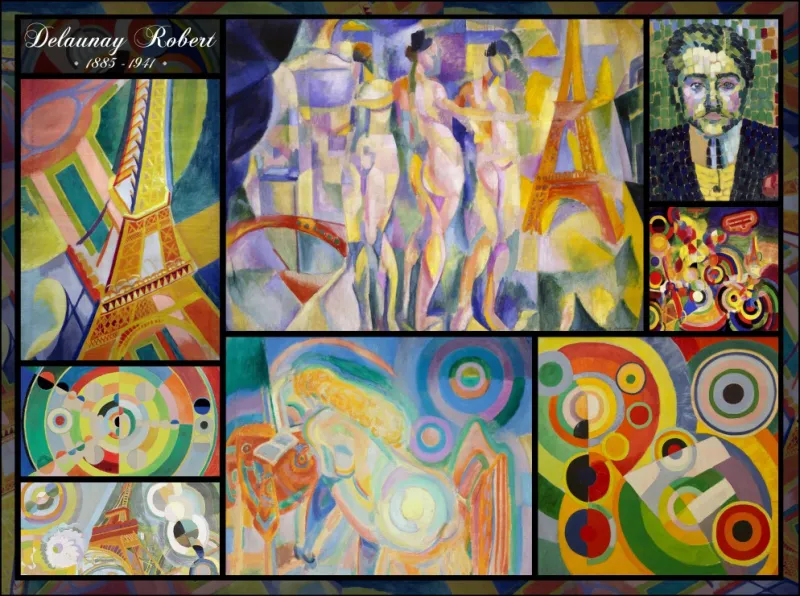 Robert Delaunay - Collage