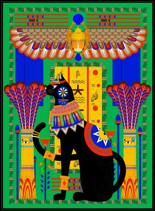 Ägyptische Katze