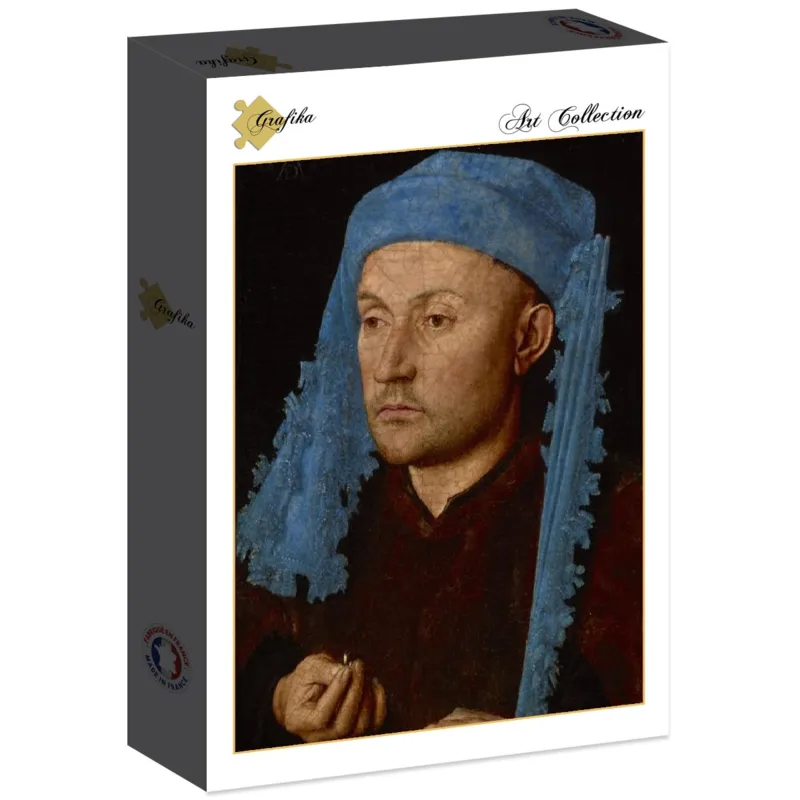 Jan van Eyck - Portrait of a Man with a Blue Chaperon, 1430-33