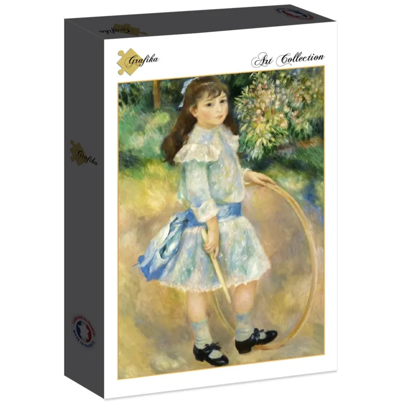 Auguste Renoir : Girl with a Hoop, 1885