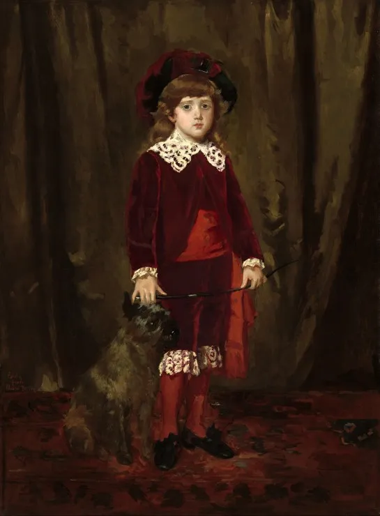 Mary Cassatt: Eddy Cassatt (Edward Buchanan Cassatt), 1875