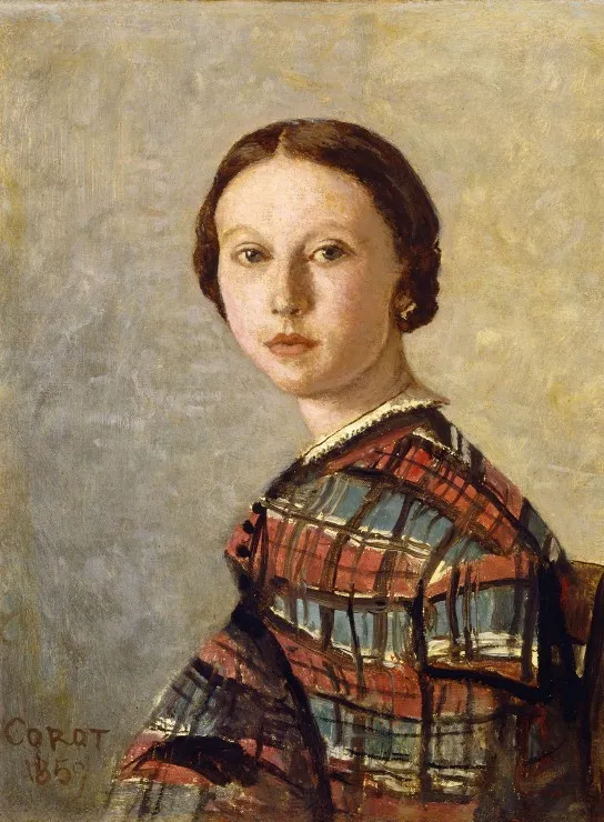 Jean-Baptiste-Camille Corot: Portrait of a Young Girl, 1859