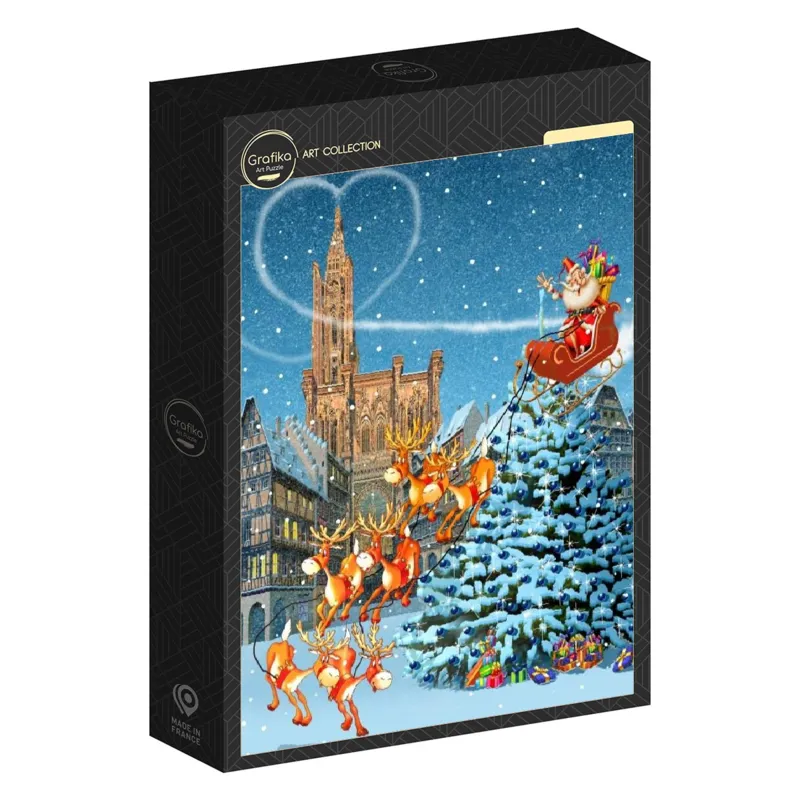 Straßburger Münster zu Weihnachten