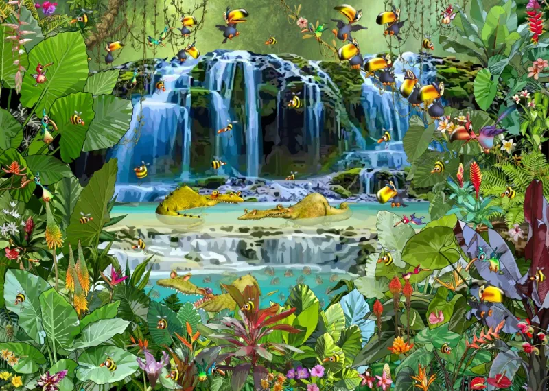 François Ruyer - Wasserfall