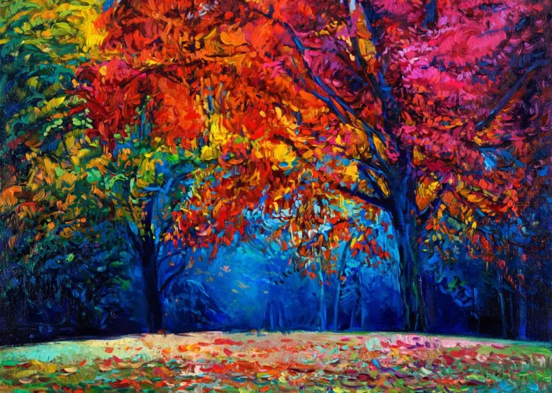 Herbstwald