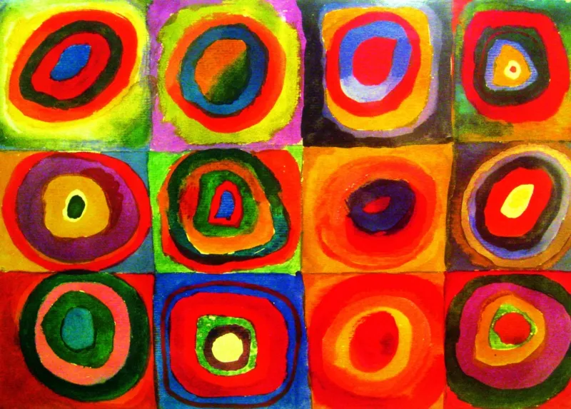 Vassily Kandinsky - Color Study
