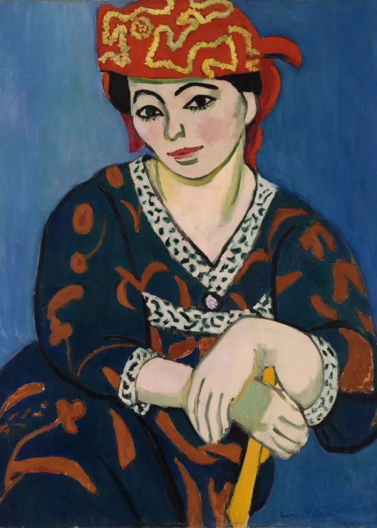 Henri Matisse - Roter Madras