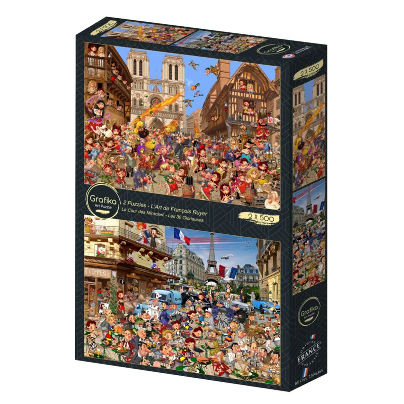 2 Puzzles - L'Art de François Ruyer