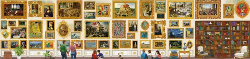 Größtes Puzzle der Welt - Travel around Art!