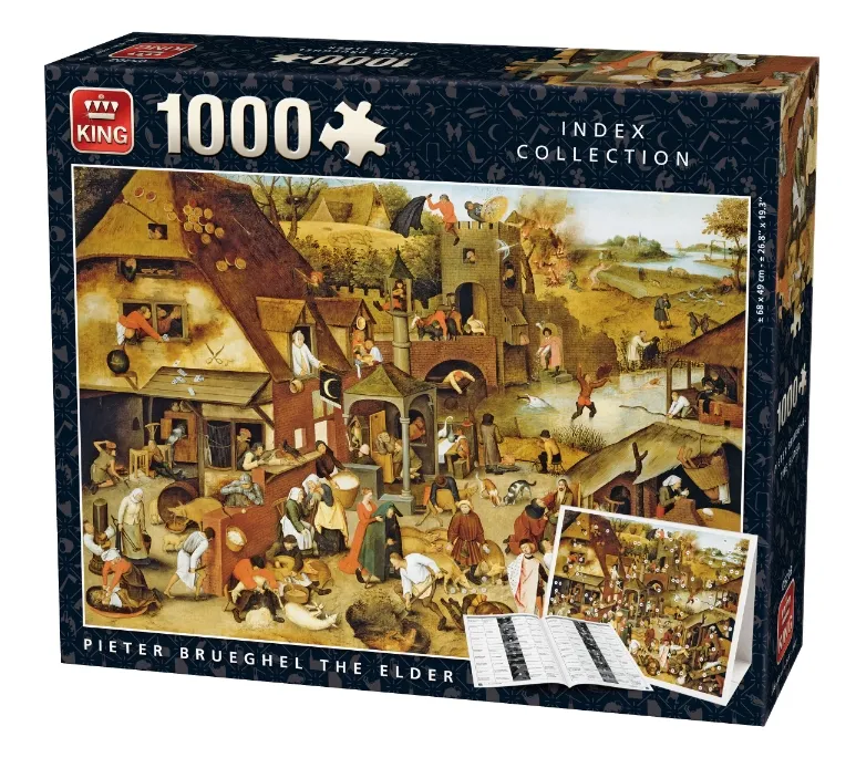 Index Collection - Pieter Brueghel der Ältere (Mit Broschüre auf Englisch und Holländisch)