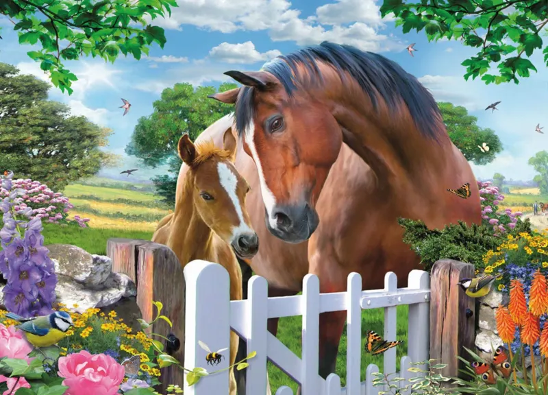 Horses at the Gate