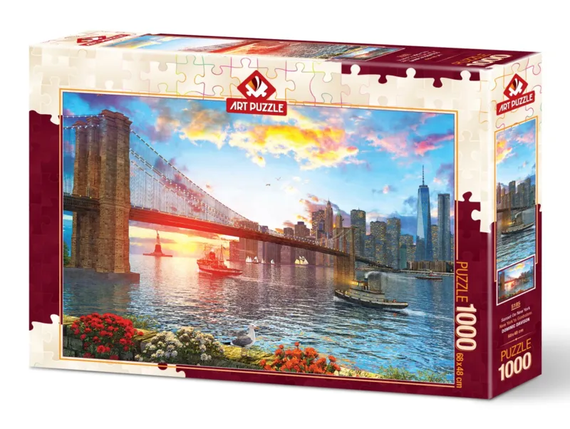 Sonnenuntergang in New York