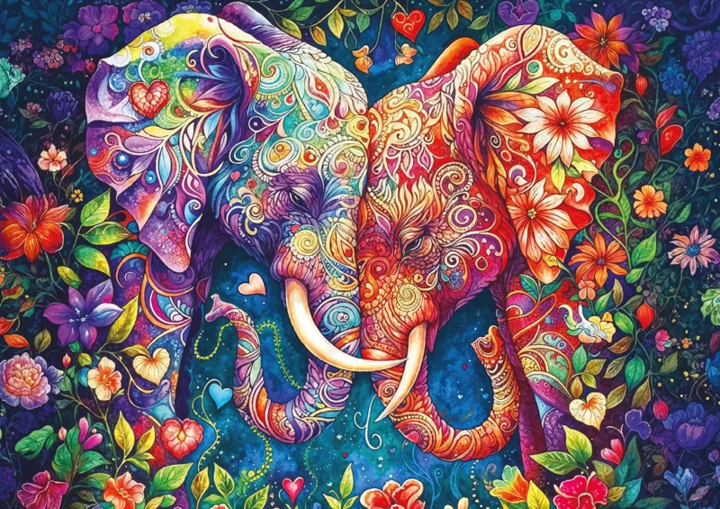 Liebe unter Elefanten