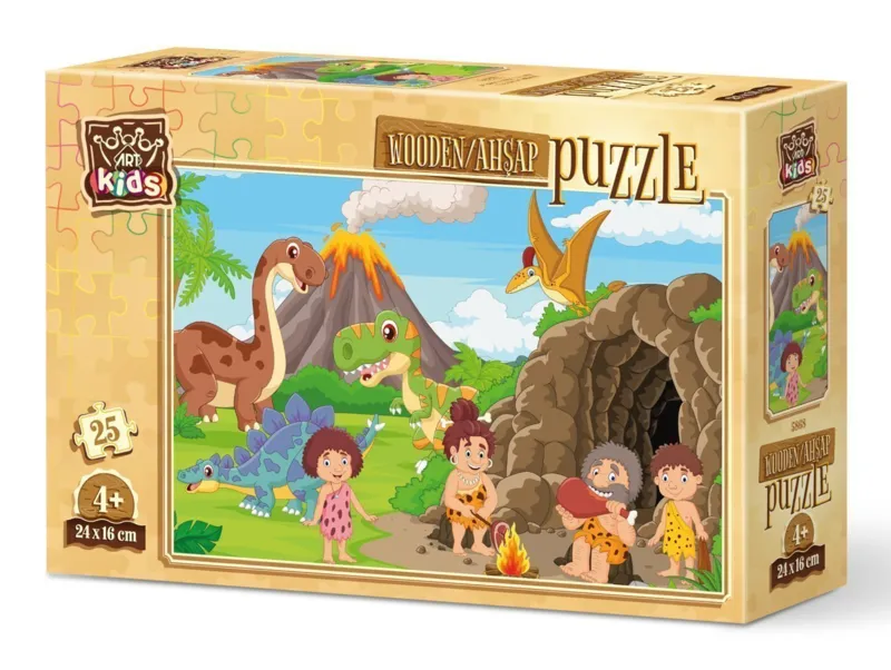 Wooden Puzzle - Stone Age
