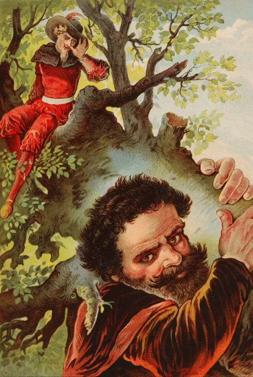 Das tapfere Schneiderlein, Illustration von Carl Offterdinger
