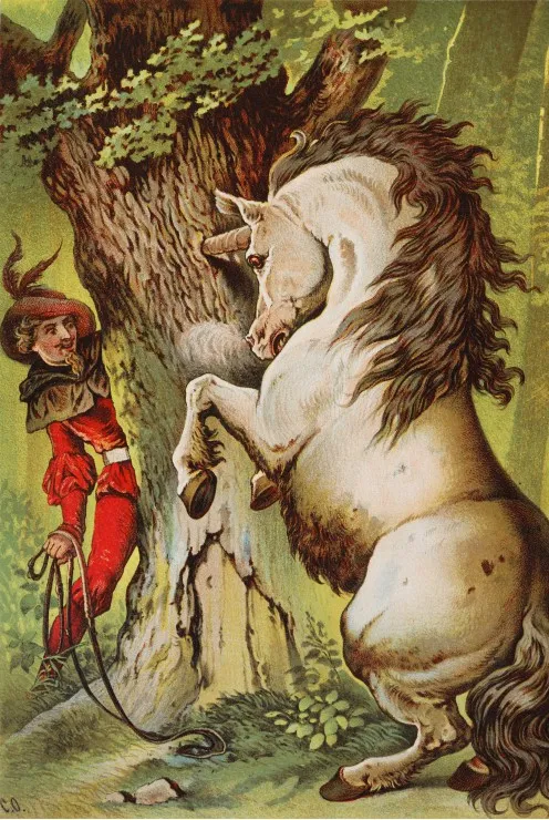 Das tapfere Schneiderlein, Illustration von Carl Offterdinger
