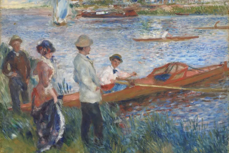 Renoir Auguste: Canoteurs à Chatou, 1879