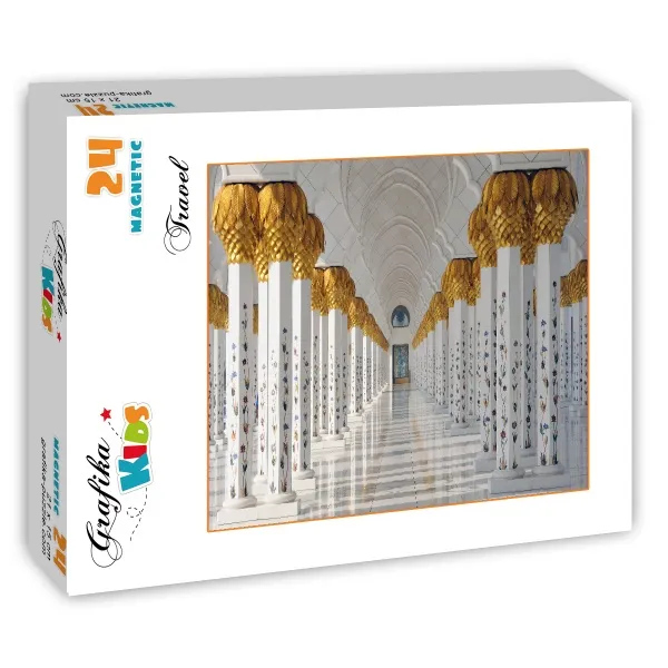 Magnetische Teile - Die Scheich-Zayid-Moschee, Abu Dhabi