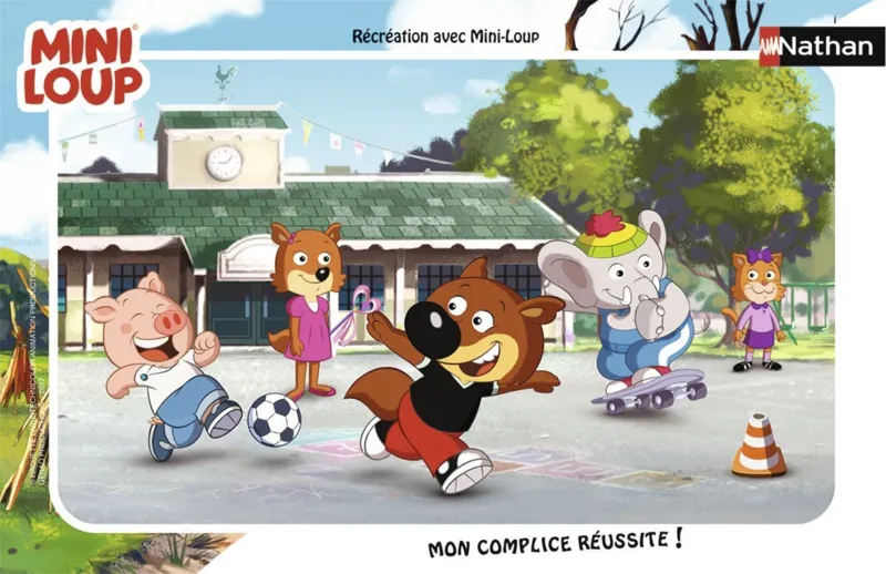 Rahmenpuzzle - Mini-Loup
