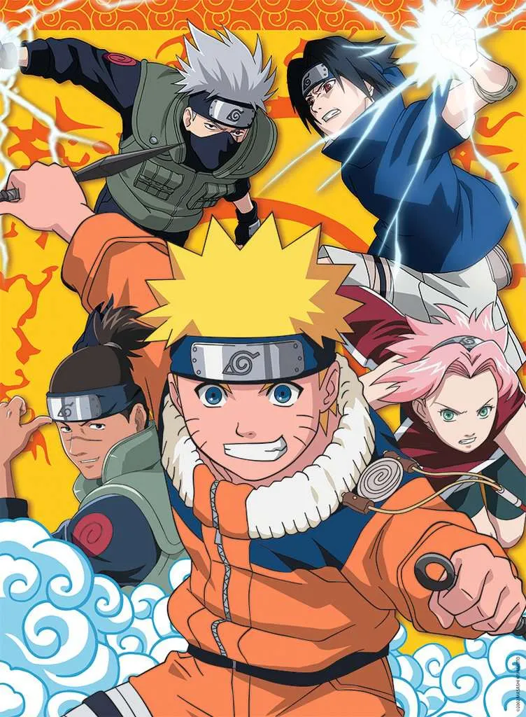 XXL Teile - Naruto at the Ninja Academy