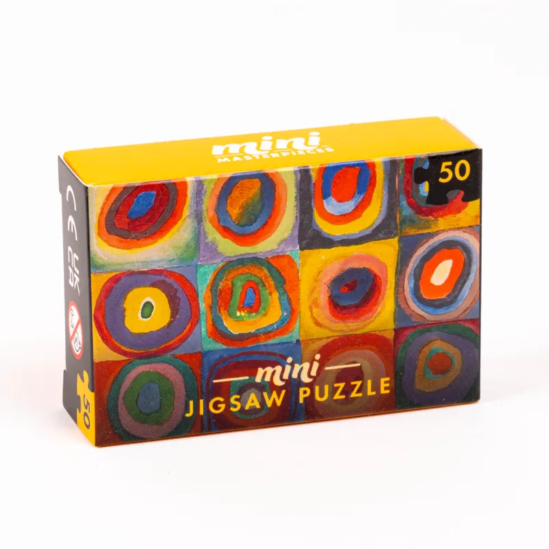Mini Puzzle - Square With Concentric Circles