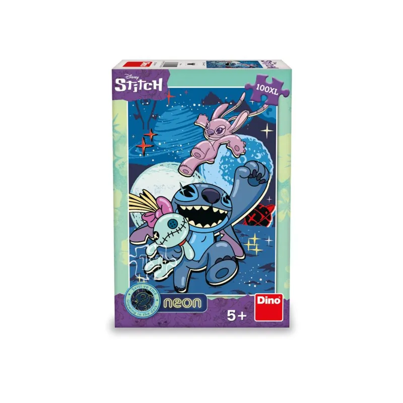 XXL Teile - Stitch - Neon Puzzle