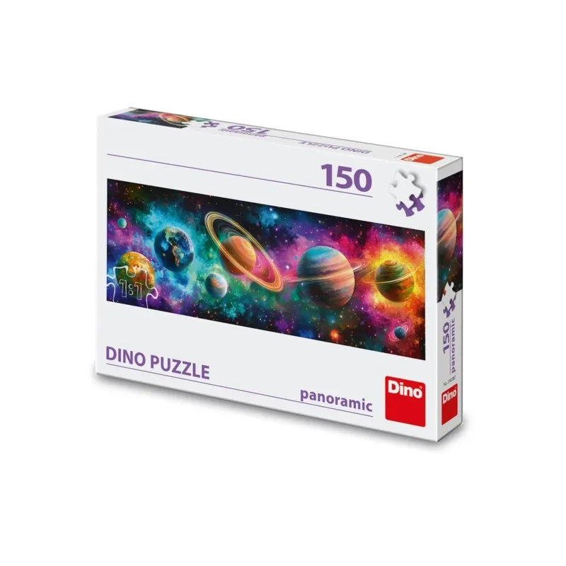 Panoramic Puzzle - Colourful Planets