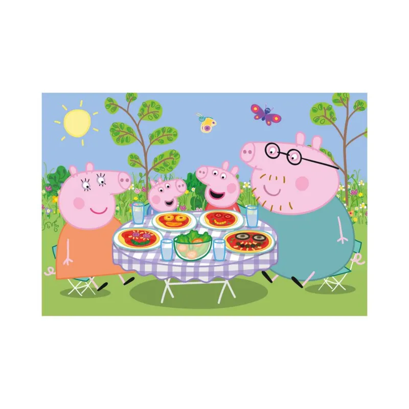 2 Puzzles - Peppa Wutz: Im Urlaub