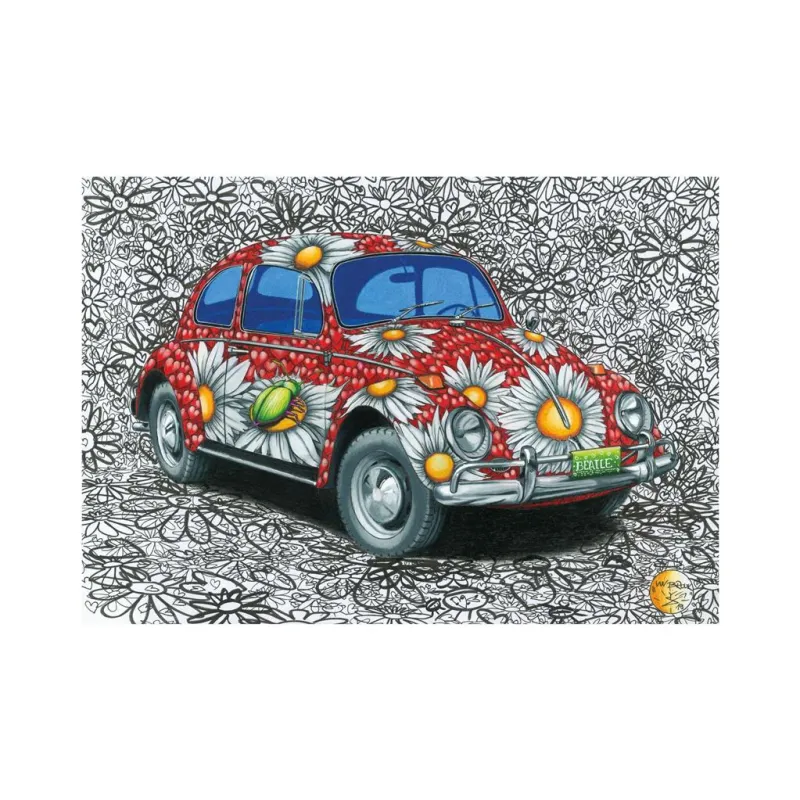 Lackiertes VW Käfer