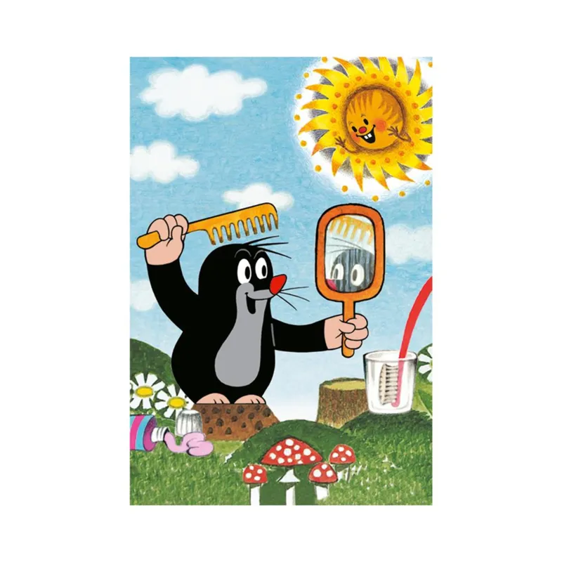 Mini-Puzzle - Der kleine Maulwurf: Spiegel