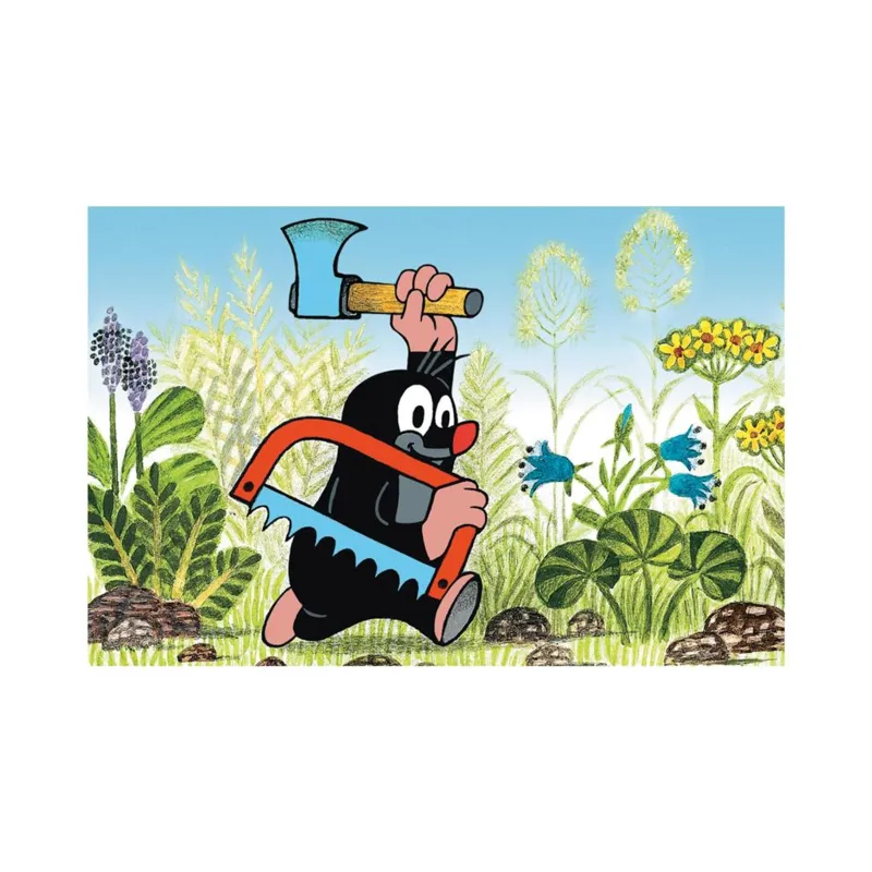 Mini-Puzzle - Der kleine Maulwurf: Säge