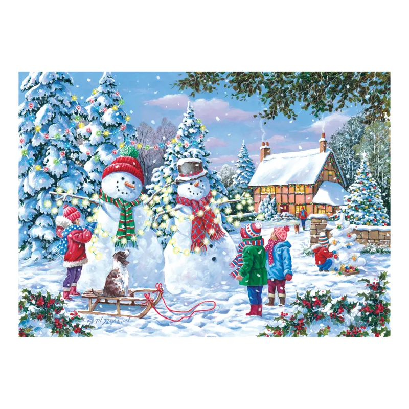 4 Puzzles - Let It Snow