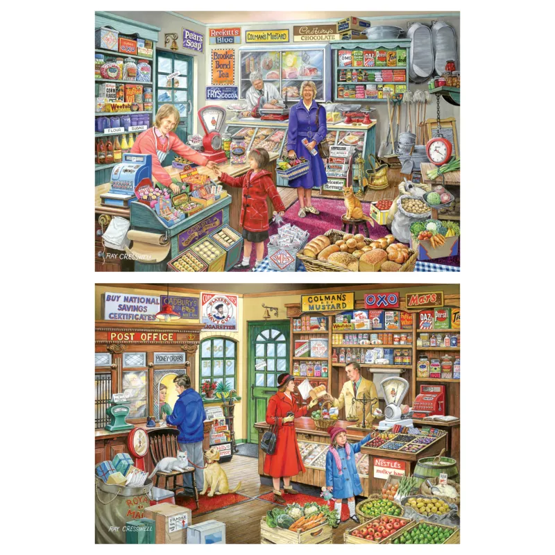2 Puzzles - XXL Teile - Please May I Have
